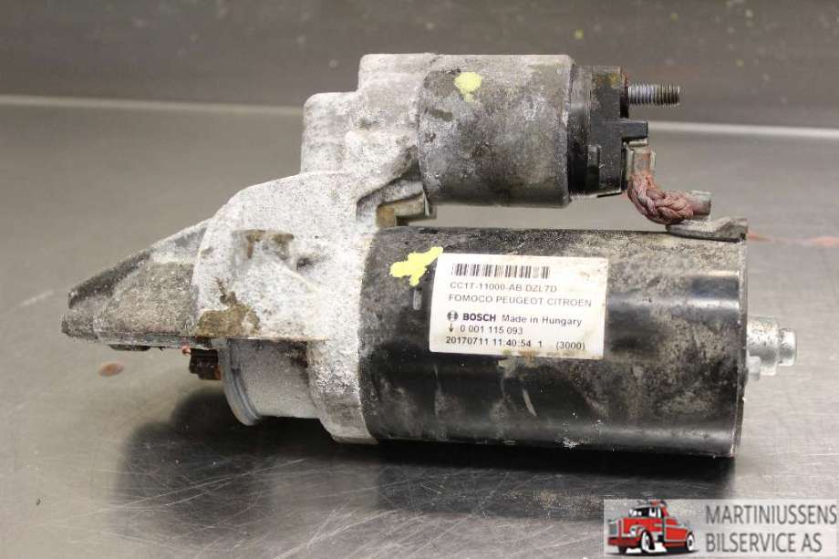 Starter diesel til Peugeot Boxer, 2014-->> (Type III, Fase 2)  (PEUGEOT|0 001 115 093)