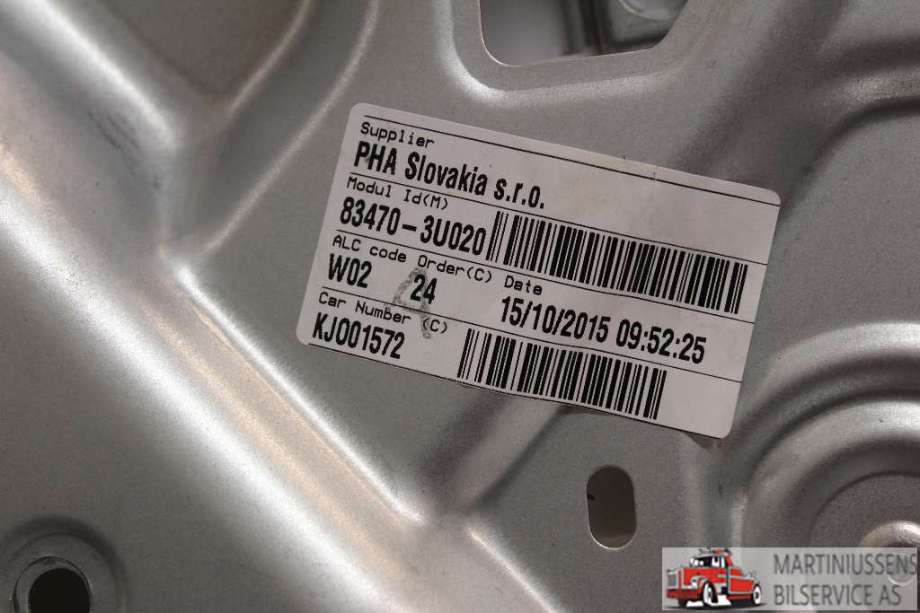 Ruteheis til Kia Sportage 2010-2016 (Type III)  (KIA|)