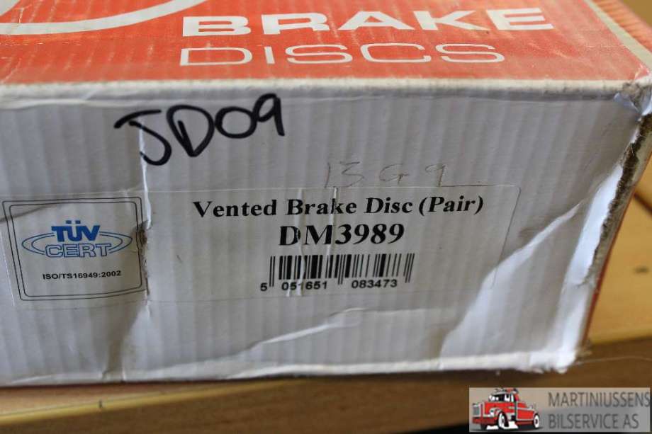Bremseskive foran til Opel Combo C 2002-2011 (OPEL|)