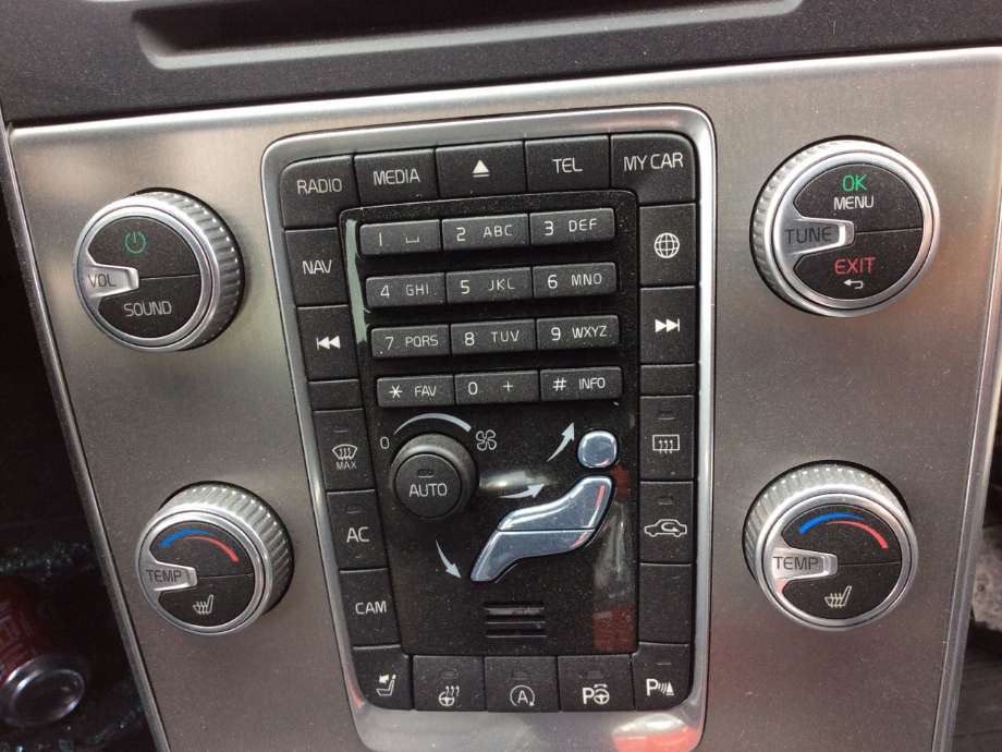 Varmeapparat betjening til Volvo V60/V60 CC, 2013-2018 (Type I, Fase 2)