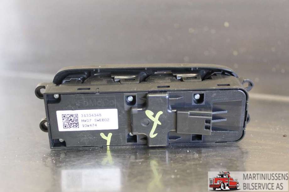 Bryter ruteheis til Volvo XC60 2008-2013 (Type I, Fase 1)  (VOLVO|31334348|)