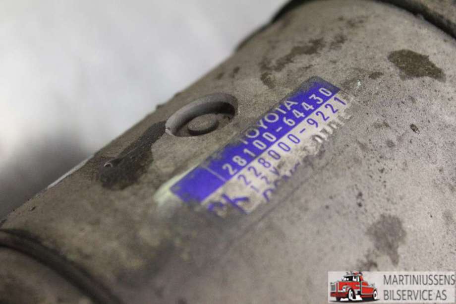Starter diesel til Toyota Previa 2000-2007  (TOYOTA|28100-64430|)