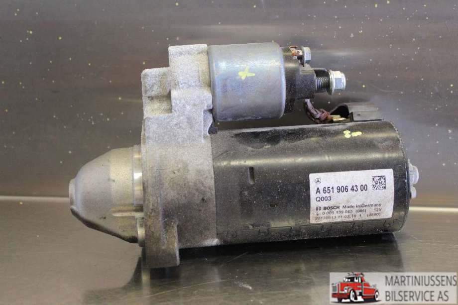 Starter diesel til Mercedes Vito, 2014-->> (W447) (W447) (MERCEDES|A 651 906 43 00)