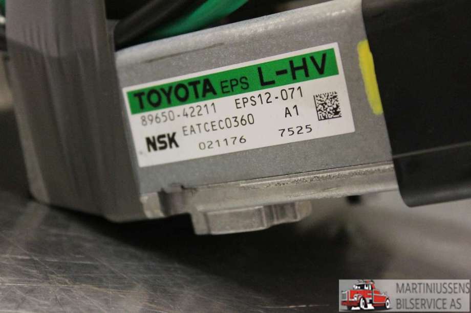 Rattaksel elektrisk servo til Toyota RAV4 2016-2019 (Type IV, Fase 2)  (TOYOTA|8965042211|)