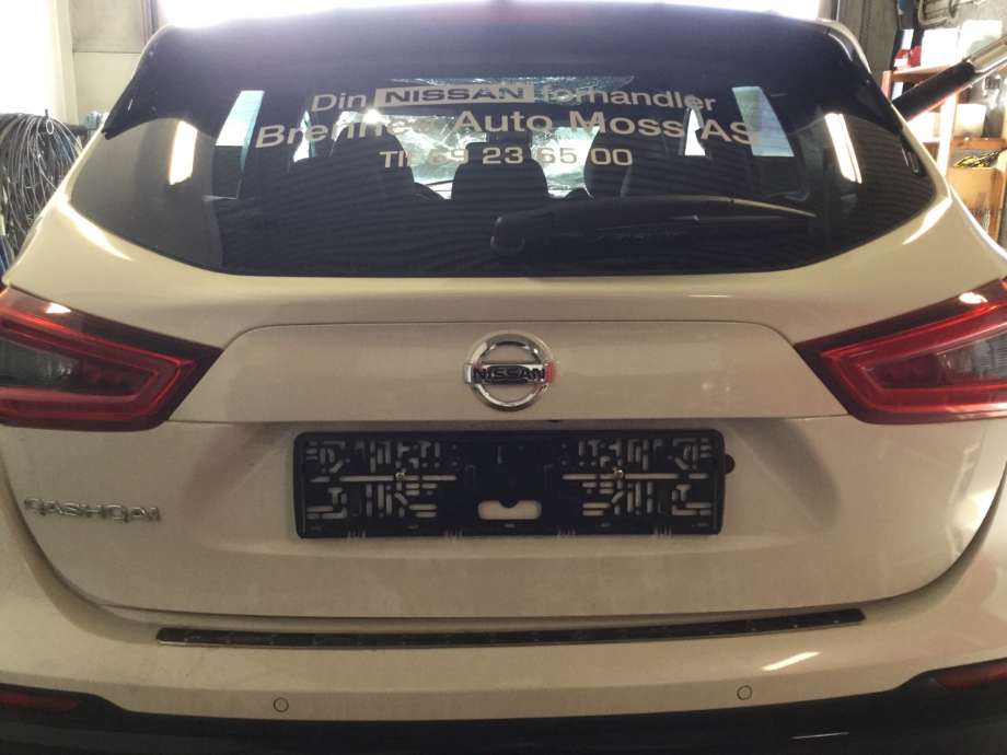 Bakluke til Nissan Qashqai, 2014-2021 (Type II)  