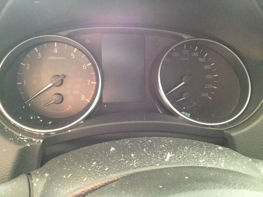Speedometer til Nissan Qashqai, 2014-2021 (Type II)  (HP12B/I6QQ)