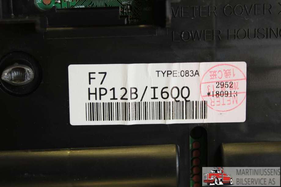 Speedometer til Nissan Qashqai 2014-2021 (Type II)  (HP12B/I6QQ|)