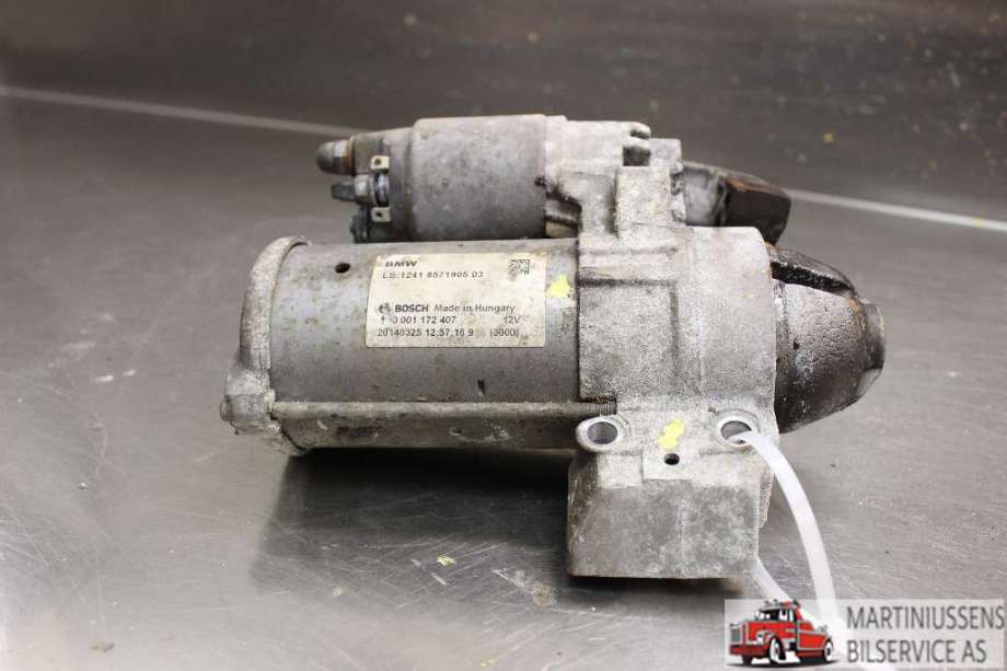 Starter diesel til BMW 1-Serie 2011-2015 (Fase 1) (F20/F21) (F20/F21) (BMW|0 001 172 407|)