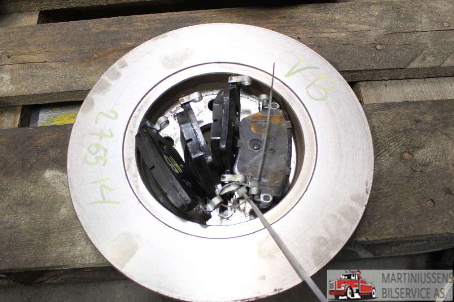 Bremseskive bak til Ford Mondeo 2001-2007 (Type III)  (FORD|)