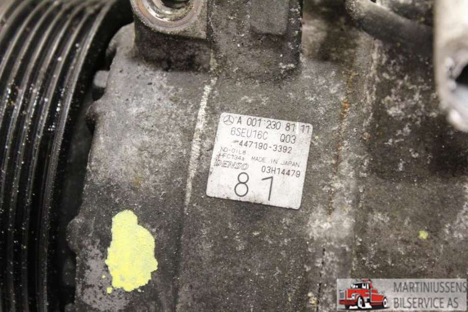 Aircondition kompressor til Mercedes E-Klasse 2006-2009 (Fase 2) (W211) (W211) (MERCEDES|A0012308111|)