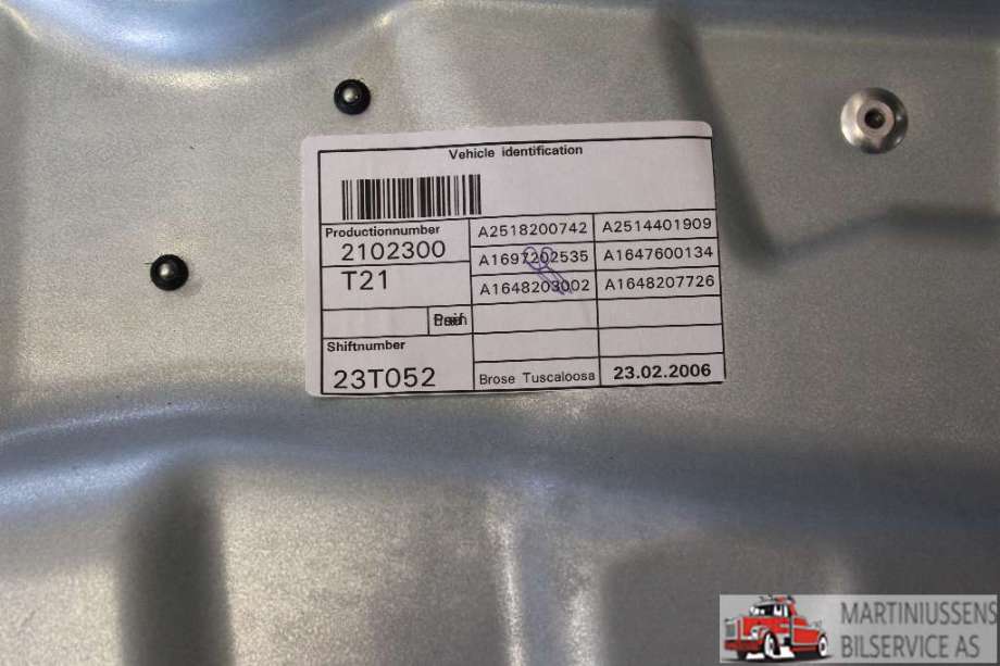 Ruteheis til Mercedes ML 2005-2011 (W164) (W164) (MERCEDES|)