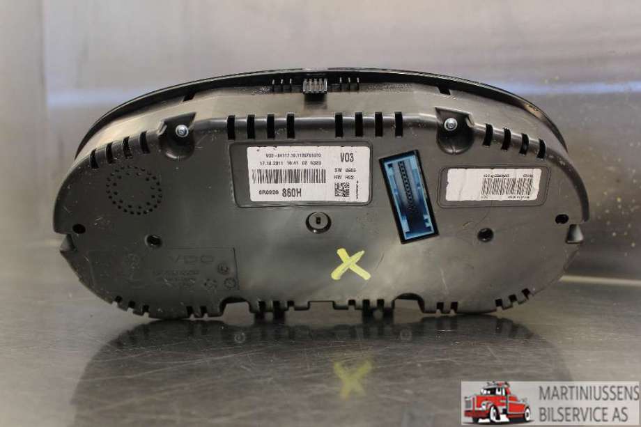 Speedometer til VW Polo 2009-2014 (Type V, Fase 1)  (VOLKSWAGEN|6R0920860H|)