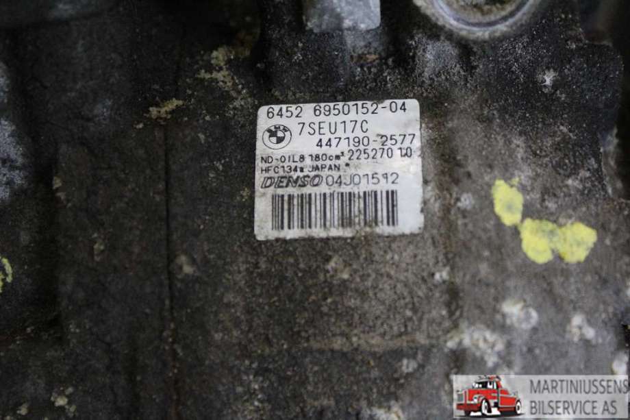 Aircondition kompressor til BMW 5-Serie, 2003-2010 (E60/E61) (E60/E61) (BMW|6452 690152-04)