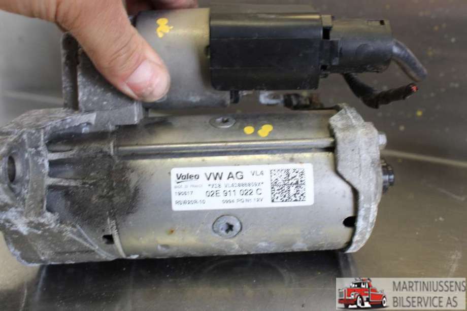 Starter diesel til VW Tiguan 2016-2020 (Type II, Fase 1)  (VOLKSWAGEN|02E 911 022 C|)