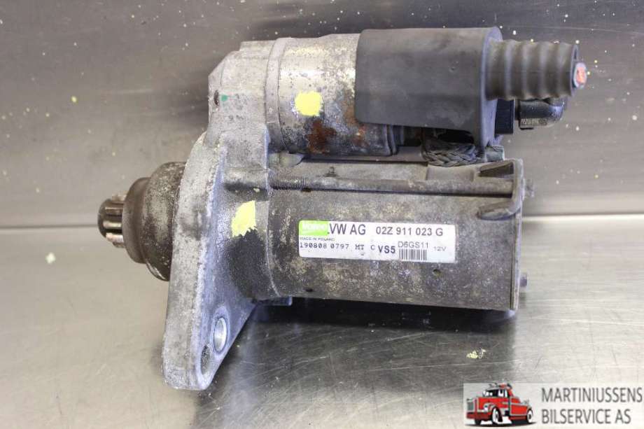 Starter til Audi A3, 2009-2012 (Type II, Fase 2)  (AUDI|02Z911023G)