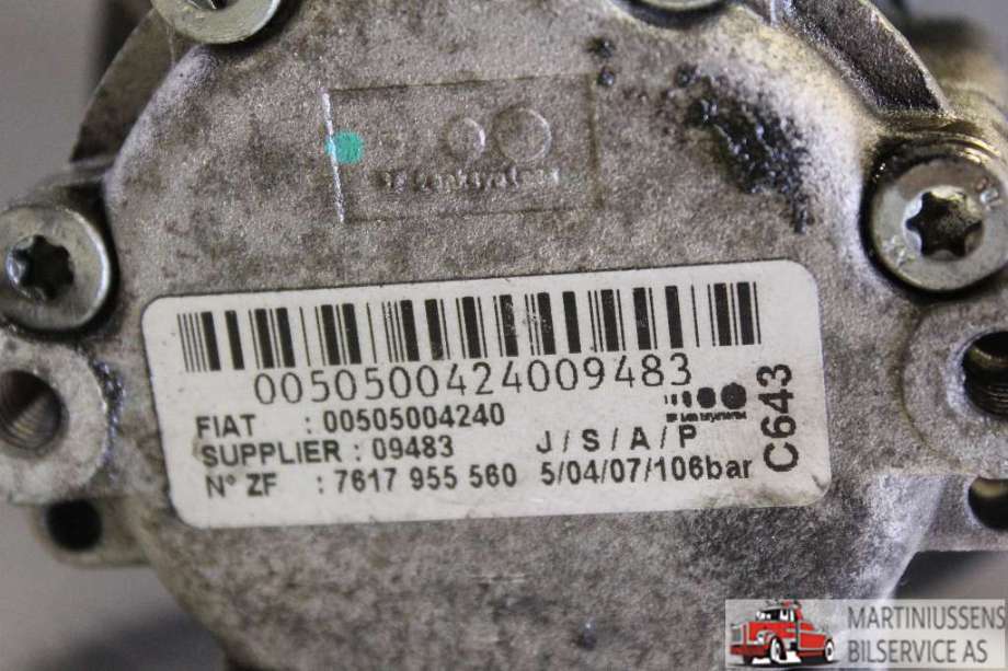 Servo pumpe mekanisk til Alfa Romeo 159 2005-2011  (ALFA ROMEO|)