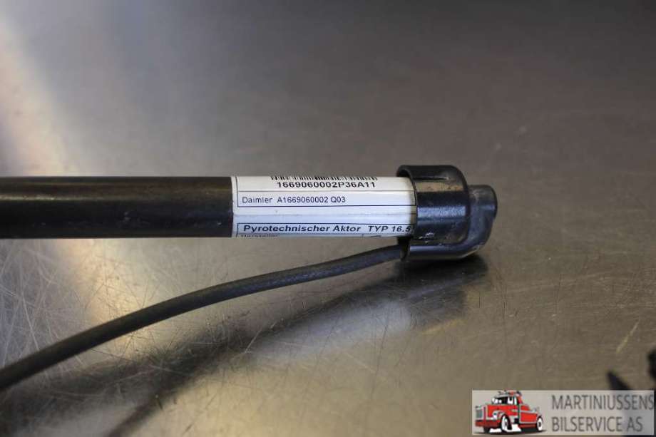 Airbag sensor venstre til Mercedes ML 2011-2015 (Fase 1) (W166) (W166) (A1669060002|)