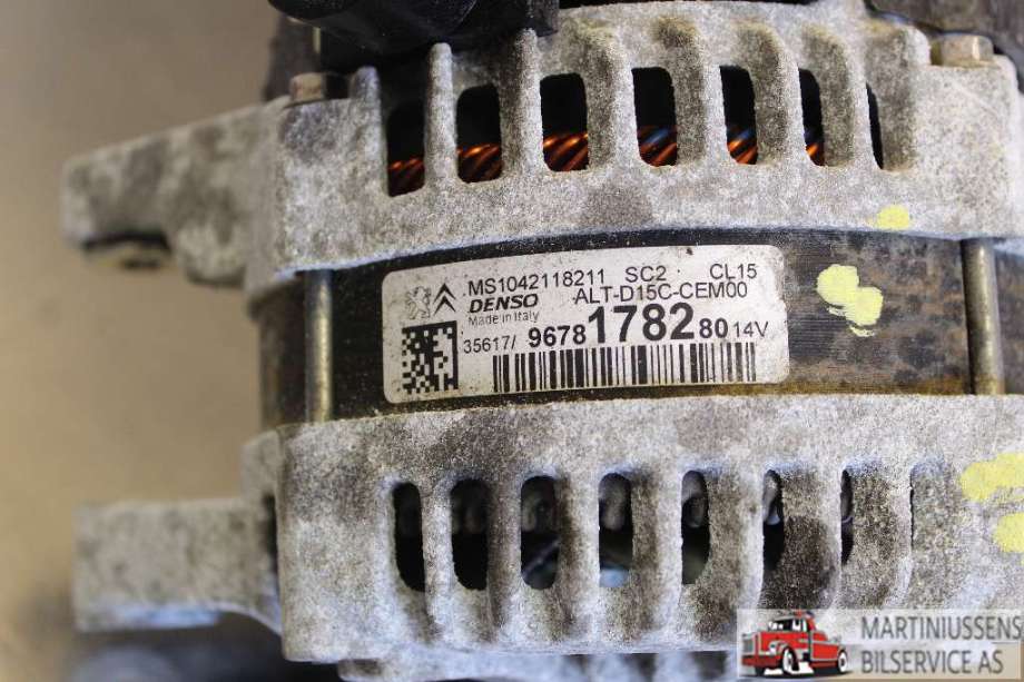 Dynamo til Peugeot 3008 2016-->> (Type II)  (PEUGEOT|9678148280|)