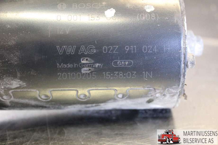 Starter diesel til VW Passat 2005-2010 (B6) (B6) (VOLKSWAGEN|02Z 911 024 H|)