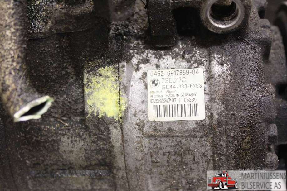 Aircondition kompressor til BMW 5-Serie 2003-2010 (E60/E61) (E60/E61) (BMW|6452 69 17859-04|)