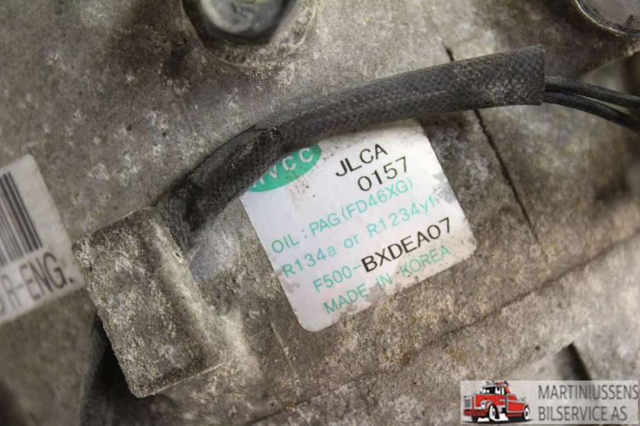 Aircondition kompressor til Kia Sportage 2010-2016 (Type III) (KIA|F500-BXDEA07|)