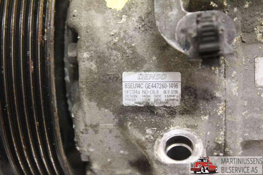 Aircondition kompressor til Toyota Avensis 2009-2015 (Type III, Fase 1)  (TOYOTA|GE4472601496|)