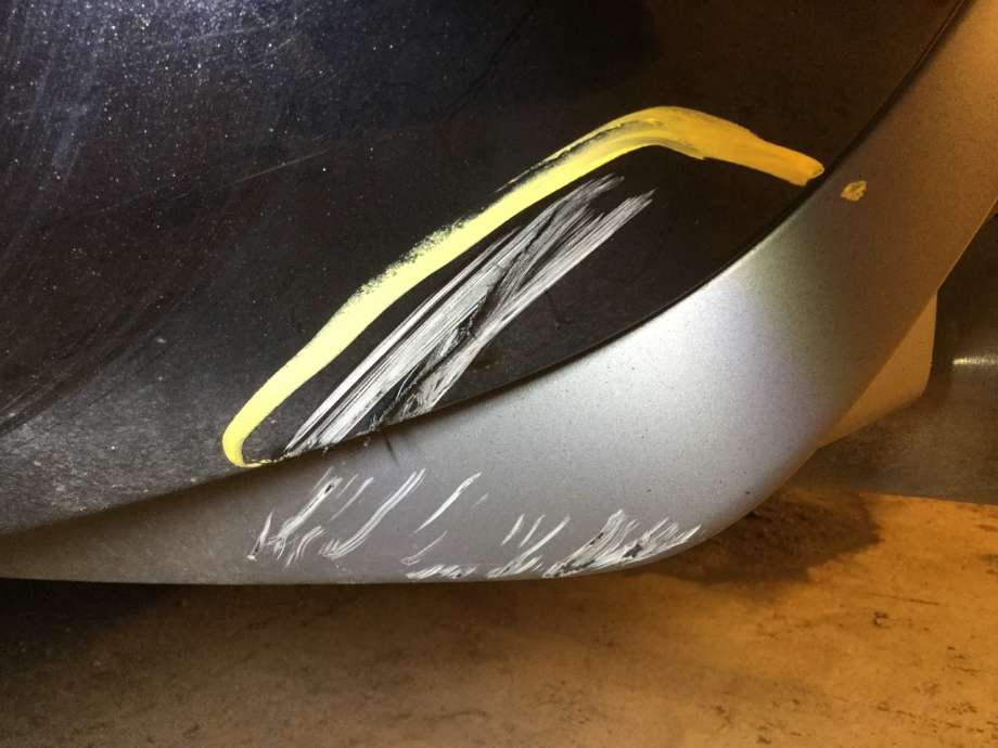 Støtfanger bak til Volvo V60 2010-2013 (Type I, Fase 1)  (VOLVO|)