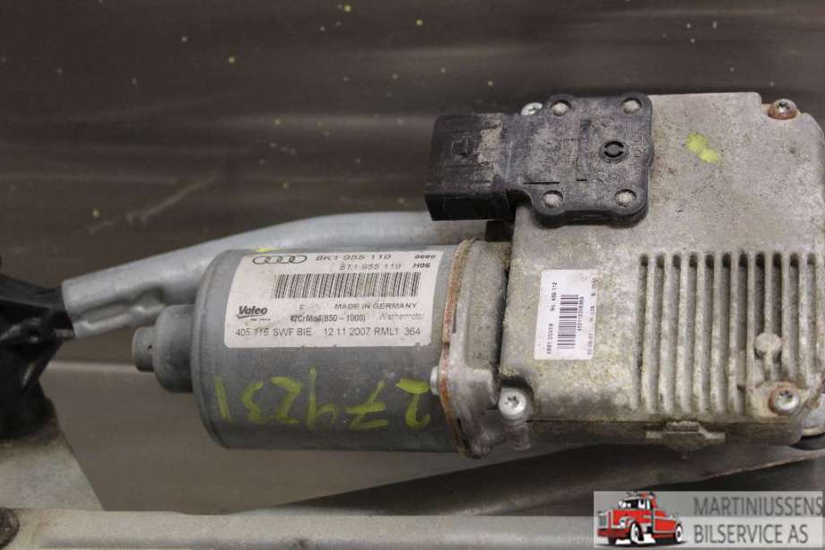 Viskermotor frontrute til Audi A4 2007-2014 (Type IV) (B8) (B8) (AUDI|8KI 955 119|)