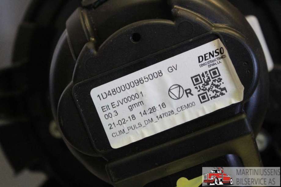 Varmeapparat motor til Peugeot Expert 2016-->> (Type III)  (PEUGEOT|1D4800000965008|)