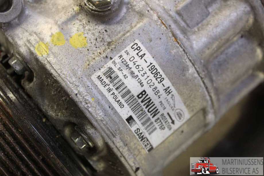 Aircondition kompressor til Land Rover Discovery, 2017-->> (Type V)  (LAND-ROVER|CPLA-19D629-AH)