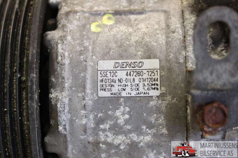 Aircondition kompressor til Toyota RAV4 2006-2009 (Type III, Fase 1)  (TOYOTA|447260-1251|)