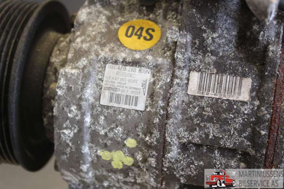 Aircondition kompressor til Audi A8 2003-2010 (Type II)  (4E0 260 805N|)