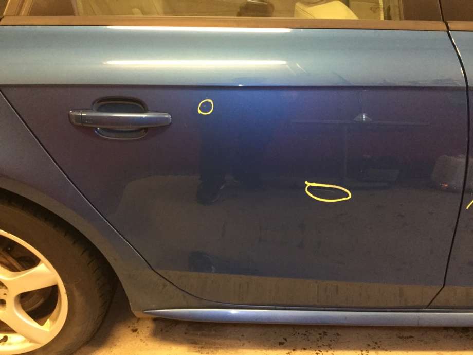 Dør høyre bak til Audi A4, 2007-2014 (Type IV) (B8) (B8) (AUDI|)