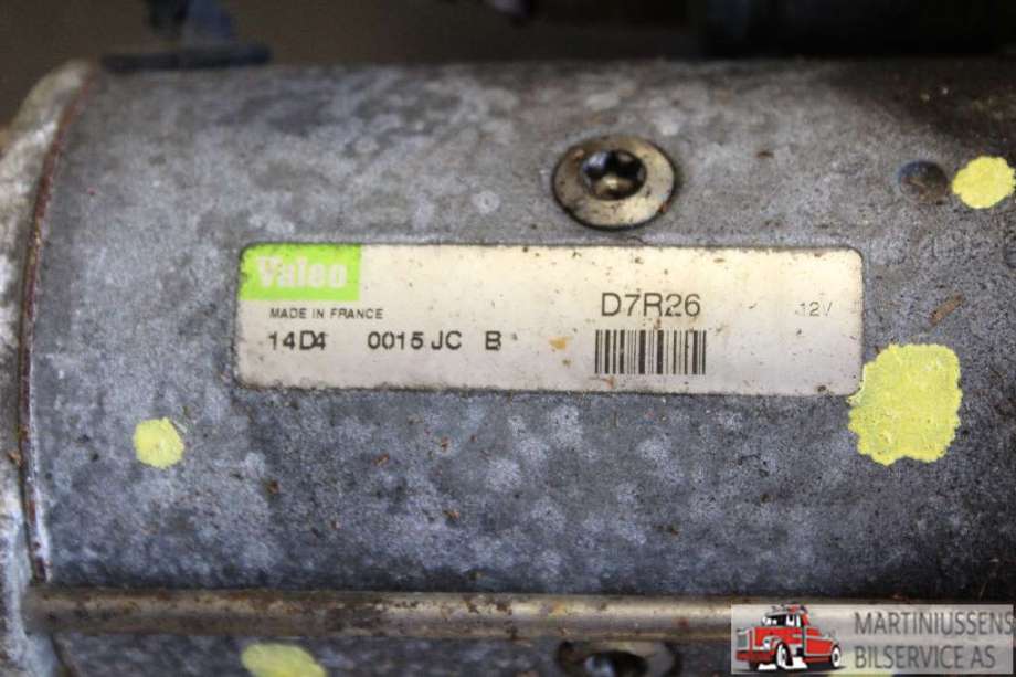 Starter diesel til Citroën Jumper 2002-2006 (Type II)  (CITROEN|D7R26|)