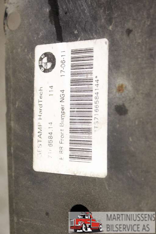 Støtfangerforsterkning foran til BMW 1-Serie 2004-2011 (E81/E82/E87/E88) (E81/E82/E87/E88) (BMW|)