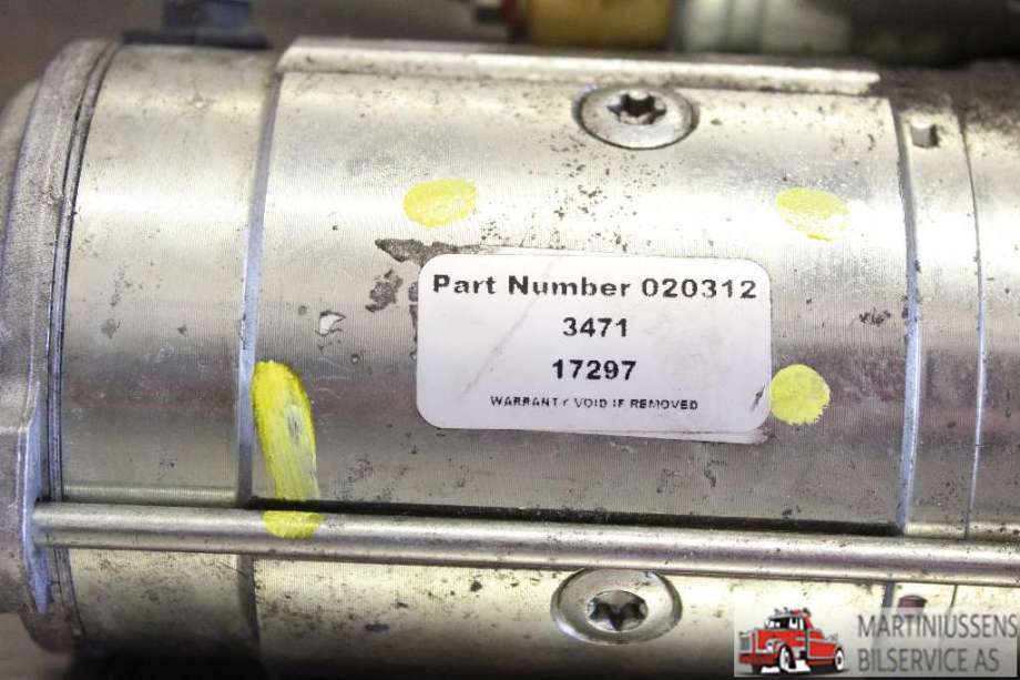 Starter diesel til Peugeot 307 2001-2004 (Fase 1)  (PEUGEOT|D7R27|17297|)