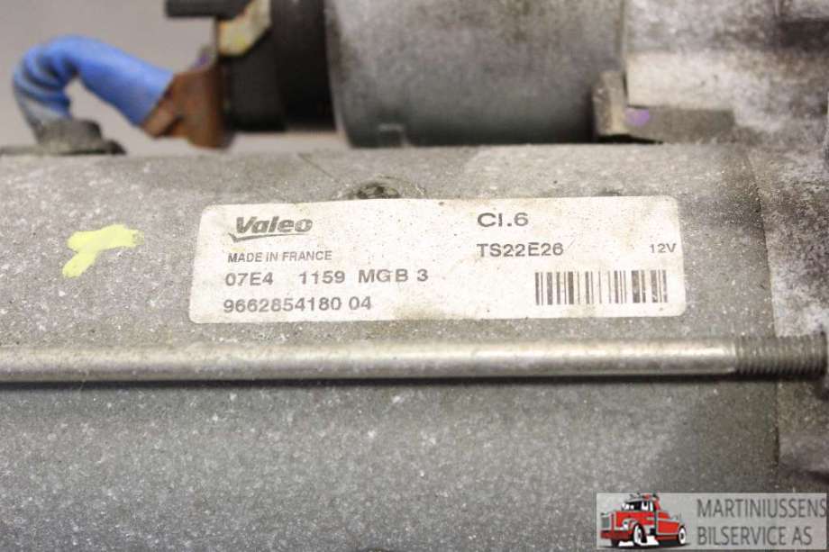 Starter diesel til Peugeot 2008 2013-2019 (Type I)  (PEUGEOT|9662854180 04|)