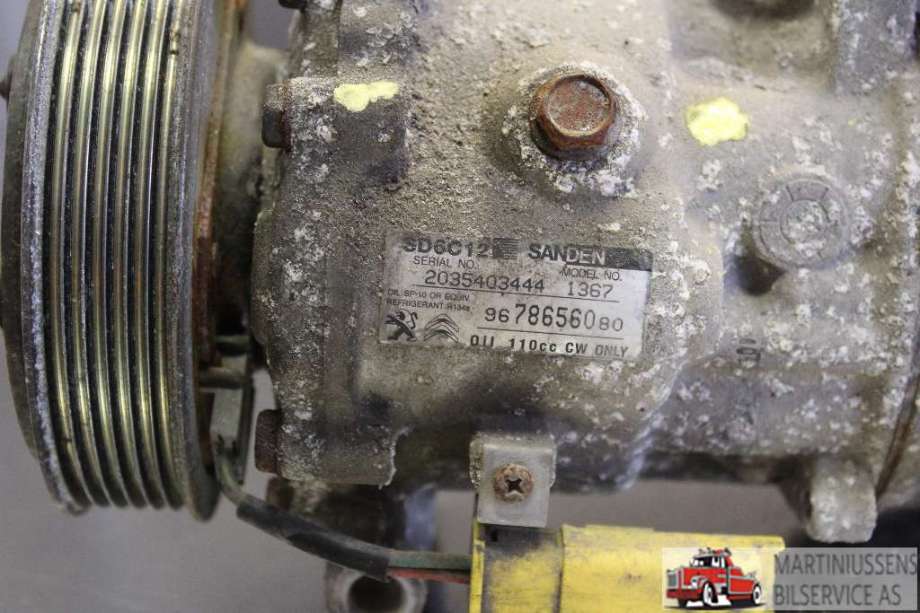 Aircondition kompressor til Peugeot 2008 2013-2019 (Type I)  (PEUGEOT|9678656080|)