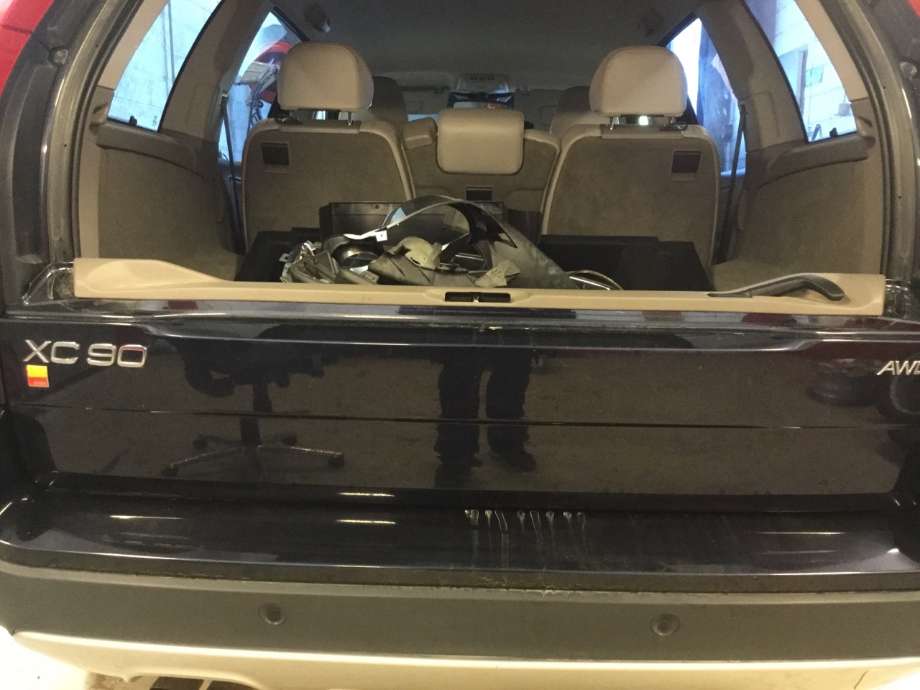 Bakluke lem til Volvo XC90, 2007-2014 (Type I, Fase 2)  (VOLVO|)