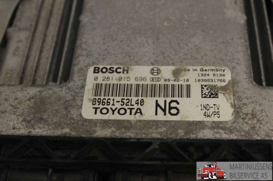 Styreenhet motor til Toyota Urban Cruiser 2009-2014  (TOYOTA|89660-52N60|)