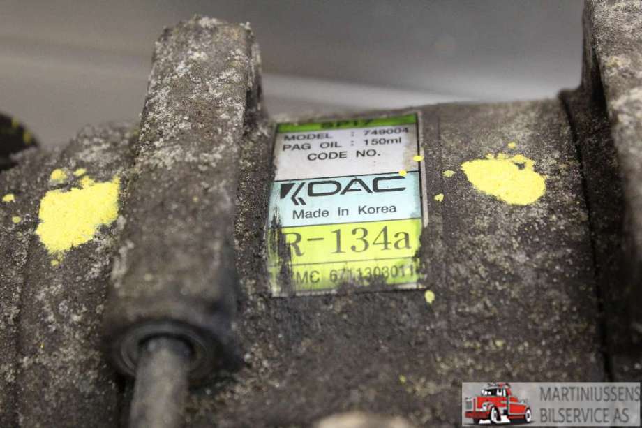 Aircondition kompressor til SsangYong Korando 2011-2013 (Type III) (SSANGYONG|749004|)