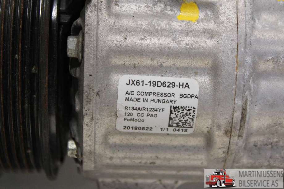 Aircondition kompressor til Ford Focus 2018-->> (Type IV) (FORD|JX61-19D629-HA|)