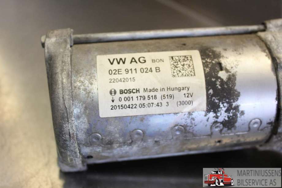 Starter til VW Golf VII 2012-2017 (Fase 1)  (VOLKSWAGEN|)
