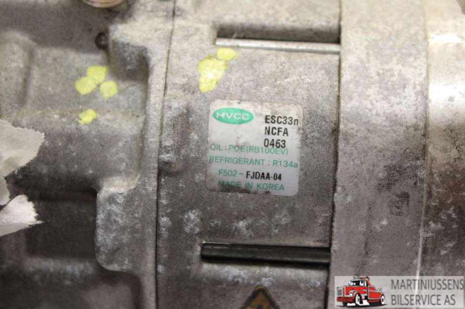 Aircondition kompressor til Kia Soul 2014-2019 (Type II)  (KIA|F502-FJDAA-04|)