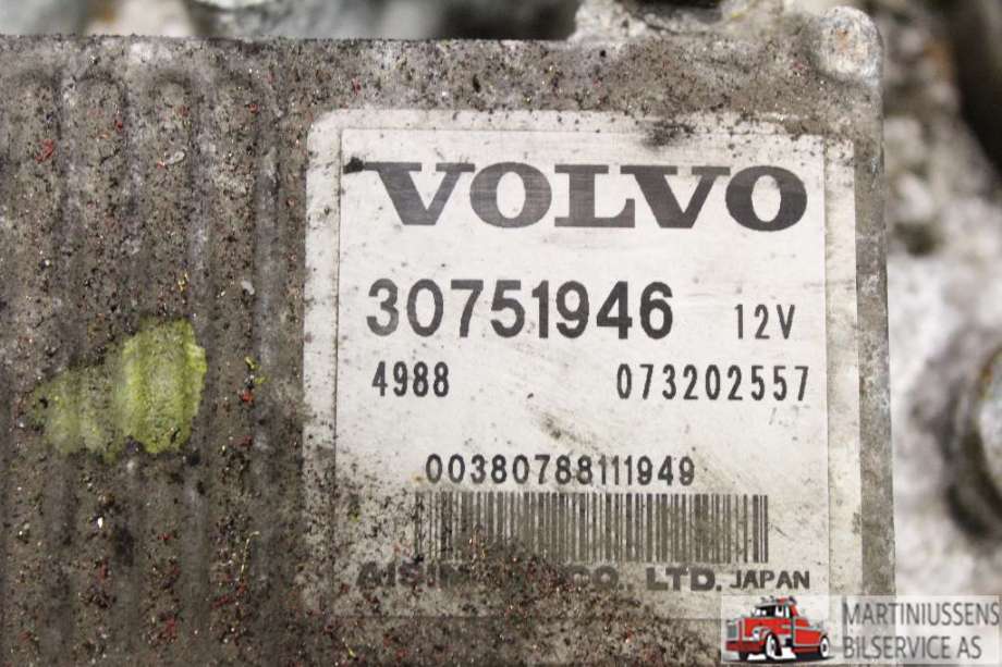 Girkasse automat til Volvo V70 2007-2013 (Type III, Fase 1)  (VOLVO|6-AUT 2WD / TF-80SC|)