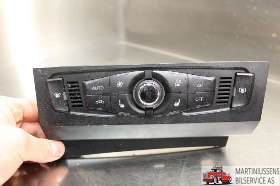 Varmeapparat betjening til Audi A4 2007-2014 (Type IV) (B8) (B8) (AUDI|8T1 820 043 AN|)