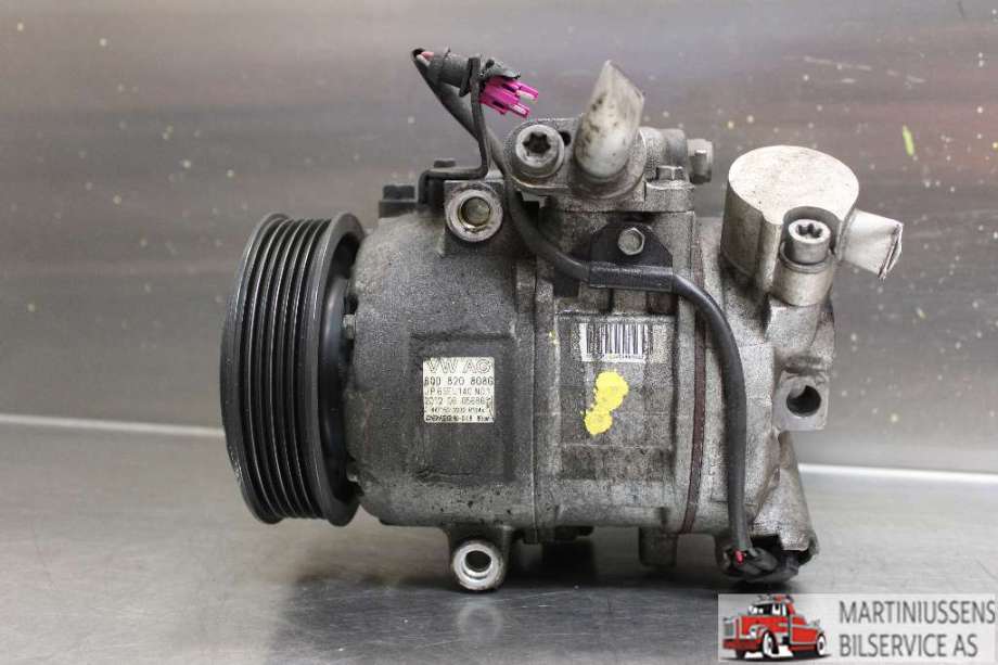 Aircondition kompressor til VW Polo, 2009-2014 (Type V, Fase 1)  (VOLKSWAGEN|8Q0 820 808G)