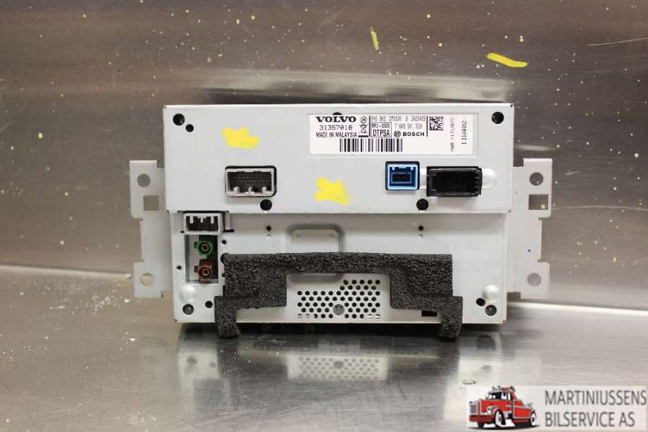 Multimedia display (MCU - Media Controller Unit) til Volvo V60 2010-2013 (Type I, Fase 1)  (VOLVO|31357018|)