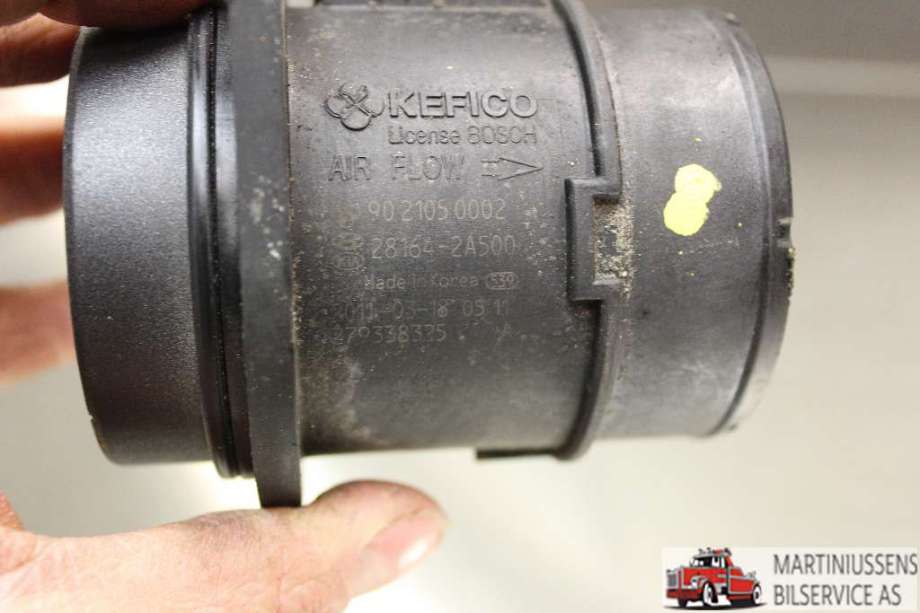 Luftmengde/luftmassemåler til Hyundai i30 2007-2012 (Type I)  (HYUNDAI|28164-2A500|90 2105 0002|)