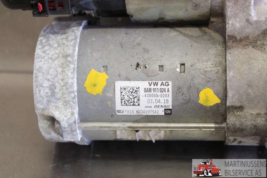 Starter til VW Golf VII 2017-2020 (Fase 2)  (VOLKSWAGEN|0AM 911 024 A|)